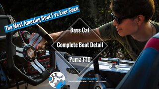 Bass Cat PUMA FTD + Trailer Complete Detail!! | @Fishing Unlimited | THIS BOAT IS SO NICE!