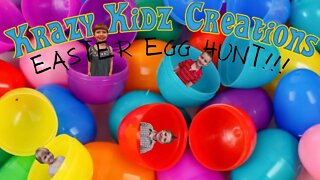 Easter Egg Hunt, and our awesome Findings! | Krazy Kidz Creations