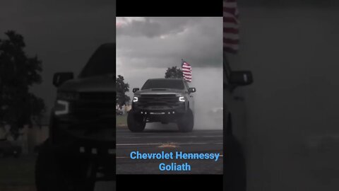 Chevrolet Hennessy Goliath modified ZR2 Truck with Goliath kit