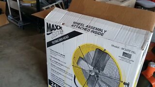 Stay cool it's hot out side keep your garage cooler with a 24in direct drive fan.