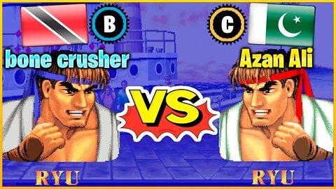 Street Fighter II': Champion Edition (bone crusher Vs. Azan Ali) [Trinidad and Tobago Vs. Pakistan]