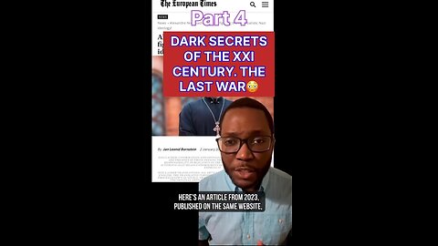 Dark secrets of the XXI century. The last war 😳 Part 4