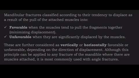 Oral surgery L3 (Fractures of the Mandible)