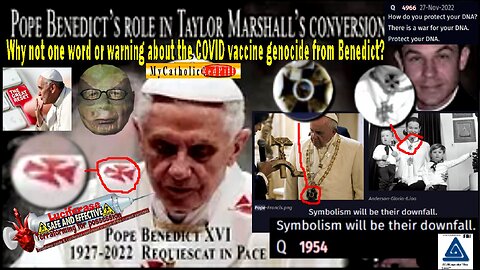 Pope Benedict's role in Taylor Marshall's conversion | Dr Taylor Marshall Podcast