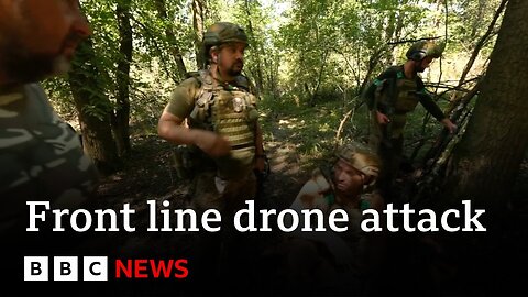 Russia’s kamikaze drones rain down on Ukraine - BBC News