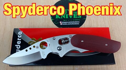 Spyderco Phoenix 2021 Sprint Run A reissue with issues !!
