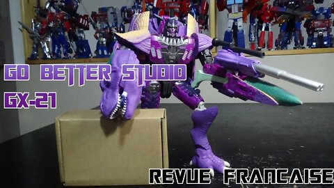 [Francais] Revue Video du Go Better Studio - GX-21 - Upgrade Kit pour Kingdom Beast War Megatron