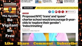 NYC wants TRANS & QUEER CHARTER SCHOOLS, with PUBLIC FUNDS, to INDOCTRINATE YOUR CHILDREN