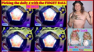 Picking the daily 4 Lotto with Fidjet ball 52 numbers on 1-2-2023