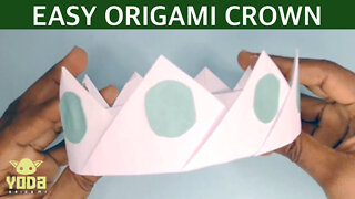 How To Make an Origami Crown - Easy And Step By Step Tutorial