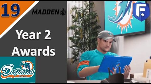 #19 Awards, Stats, & Outlook l Madden 21 Coach Carousel Franchise [Dolphins]