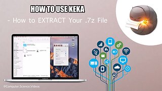 How to EXTRACT Your .7z File on a Mac Computer using Keka | New