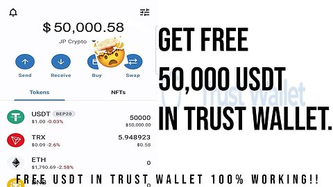 50K USDT Giveaway, only few selected and this is only for short time | free crypto giveaway