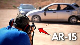 I Shot a Car Door With My AR-15 and Here's What Happened