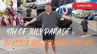 Fourth Of July Parade In Kailua Kona, Hawaii - Independence Day