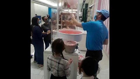cotton candy at American dream mall