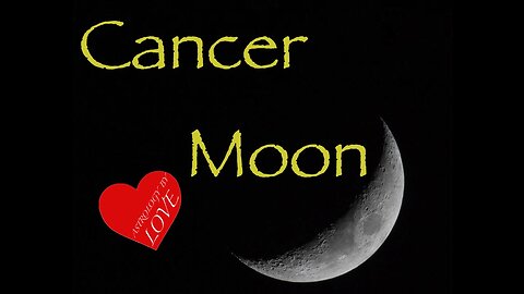 Astrology Cancer Moon in the natal chart and stars influencing