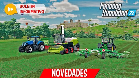 Farming Simulator 22 NOVEDADES |CADENAS DE PRODUCCION LO QUE DEBES SABER | FS22 XBOX PS5 PS4 PC