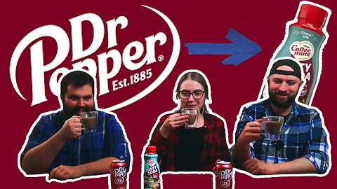 Dirty Dr Pepper Coffee Mate Coconut Lime taste test!