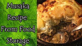 Musaka Recipe From Food Storage
