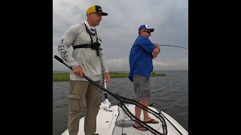 SaltLife Captain, Capt. Shane filming with Louisiana Outdoor Adventures TV. #saltlife #fishing