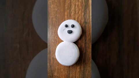 How to make polymer clay cookies #diy #clay #satisfying #shorts