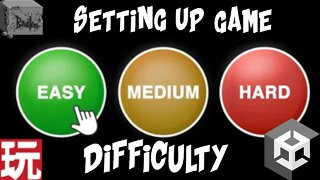 Game Difficulty Settings