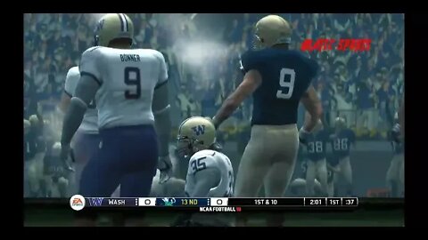 NCAA Football Notre Dame Dynasty Year 1 Washington Comes To Town(Can We Stay Undefeated???😳💯