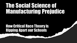 David Millard Haskell on How Critical Race Theory (CRT) is Ripping Apart our Schools