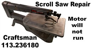 Craftsman Scroll Saw Repair