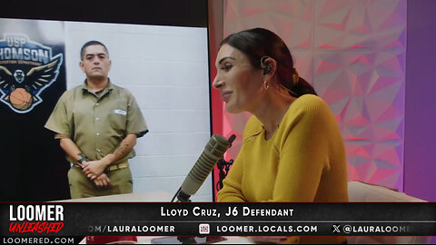 J6er Lloyd Cruz Thanks President Trump on Loomer Unleashed
