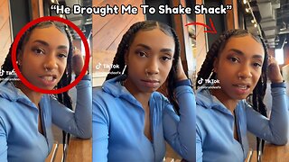 Woman Upset Because Man Took Her To Shake Shack