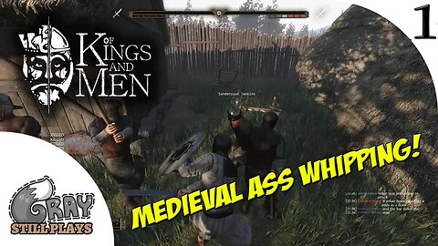 Of Kings and Men | Sword and Board and Doing Archery In This Early Access Ass Kicker! | Gameplay
