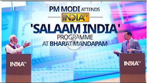 PM Modi Interview with Rajat Sharma | Salaam India | India TV Aap Ki Adalat | PM Modi Live