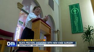 Robotic technology helps 78-year-old nun get back on her feet