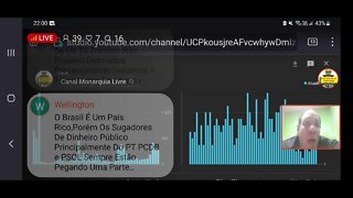 Live : Monarquia Livre ainda vivo, YouTube bipolar e novidades shorts 2023