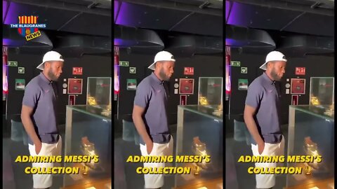 Reaction of Kessier and Christensen when they saw Lionel Messi's seven golden balls | Museum Tour