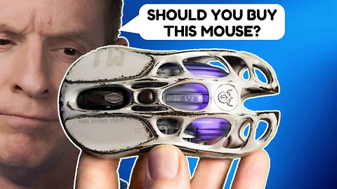 GRAVASTAR MERCURY M1PRO GAMING MOUSE - THE ALIEN MOUSE!!!