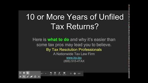 10 Years of Unfiled Taxes: What To Do After A Decade