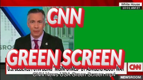 CNN News USA Green Screen
