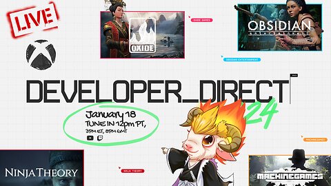 Come see the Xbox Developer Direct 2024 with us! - Big Fitz Reaction Live Stream