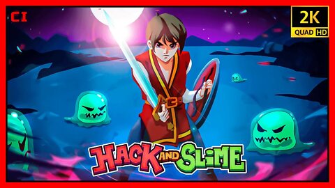 Hack And Slime - Gameplay Sem Comentários do Início ao Fim! [Playthrough/Early Acess]