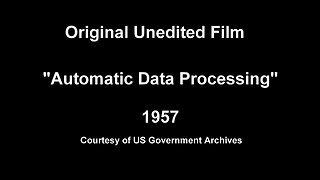 1957 Automatic Data Processing, IBM 705 Mainframe Data Center, IBM 650, ARMY Computers