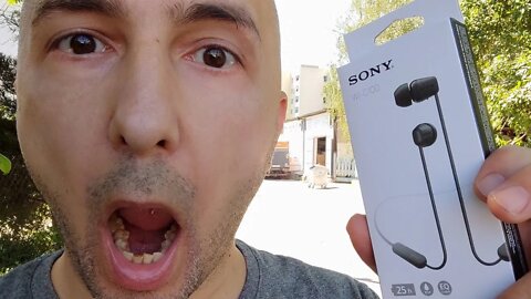 Sony WI-C100 Wireless In Ear Headphones review and sound test