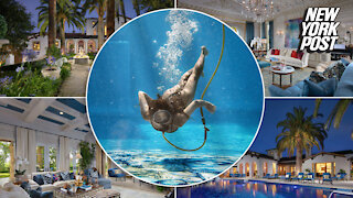 Swim City! Party underwater in this $50M California mansion