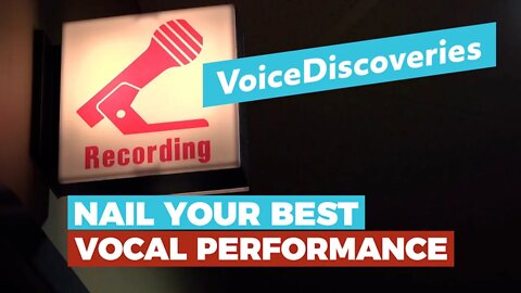 NAIL your best VOCAL PERFORMANCE — Voice training for Guitar Players — Voice Discoveries #4