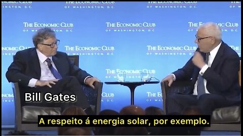 Bill Gates admite não haver substitutos para combustíveis fósseis.