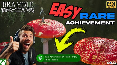 Easy RARE Xbox Achievement 🔥 Bramble: The Mountain King Mushroom Jump (4K)