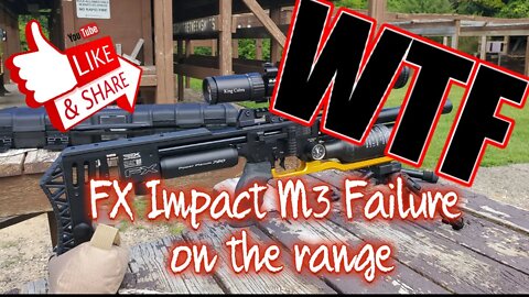FX Impact Compact M3 50 yard range plus a failure