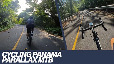 Follow Cam During My Road Bike Ride Along The Panama Canal